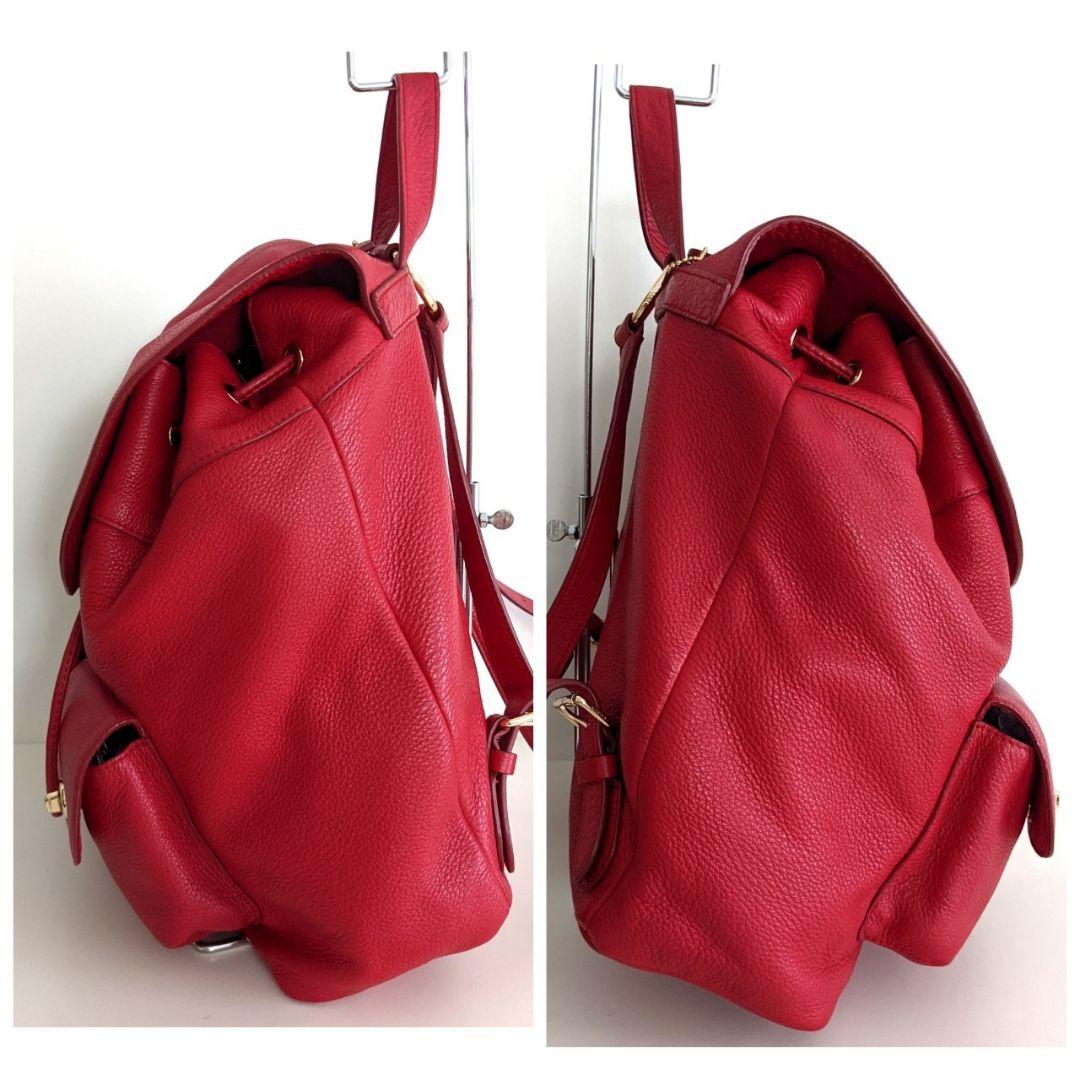 超激安新品 良品 バッグ 赤 レッド レディース メンズ xQiy0-m59587029279 COACH レザー リュック 鞄 正規店