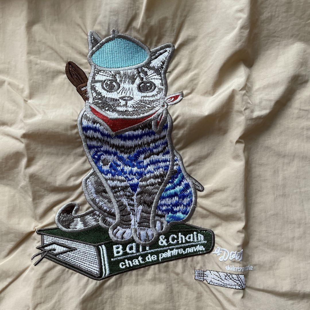 Ball & Chain 猫刺繍エコバッグ Lサイズ - メルカリ