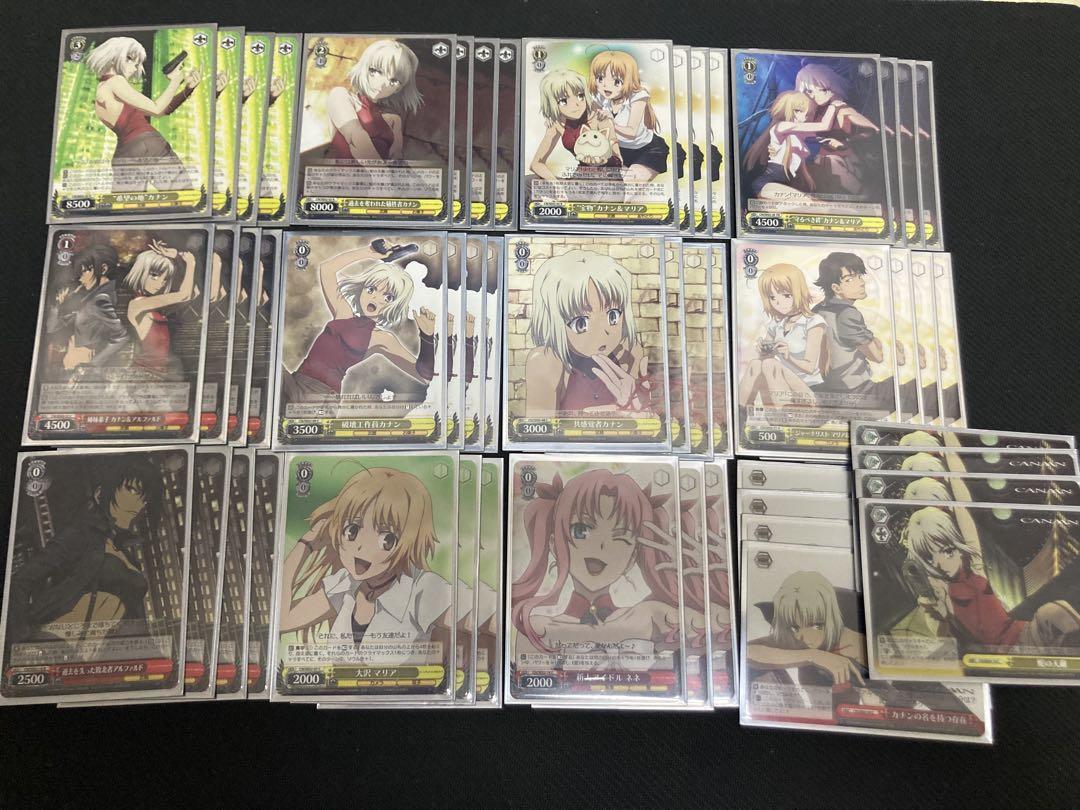 CANAAN デッキ　ヴァイス　ヴァイスシュヴァルツ