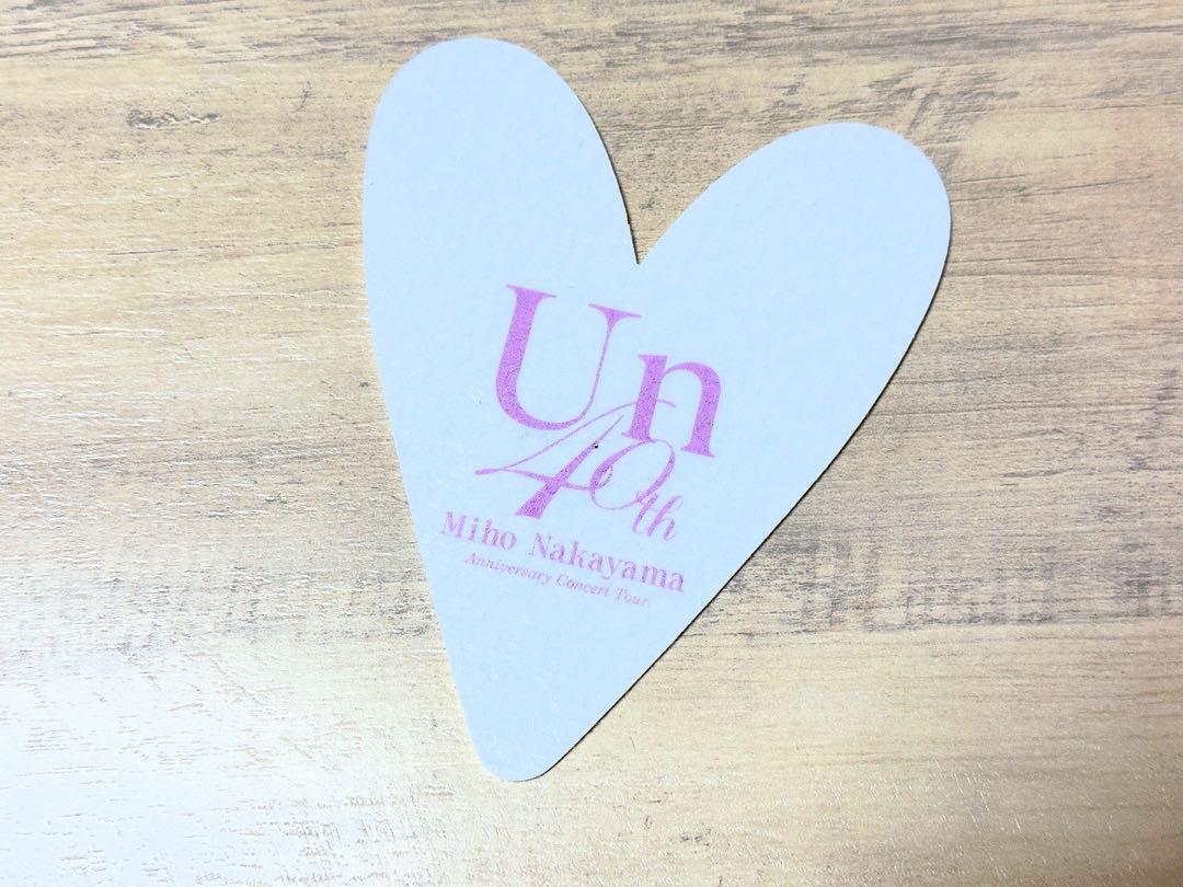 中山美穂 40th Anniversary Concert 演出グッズ 羽 中山美穂 40th Anniversary Concert -Un- ～ P.S. I LOVE YOU