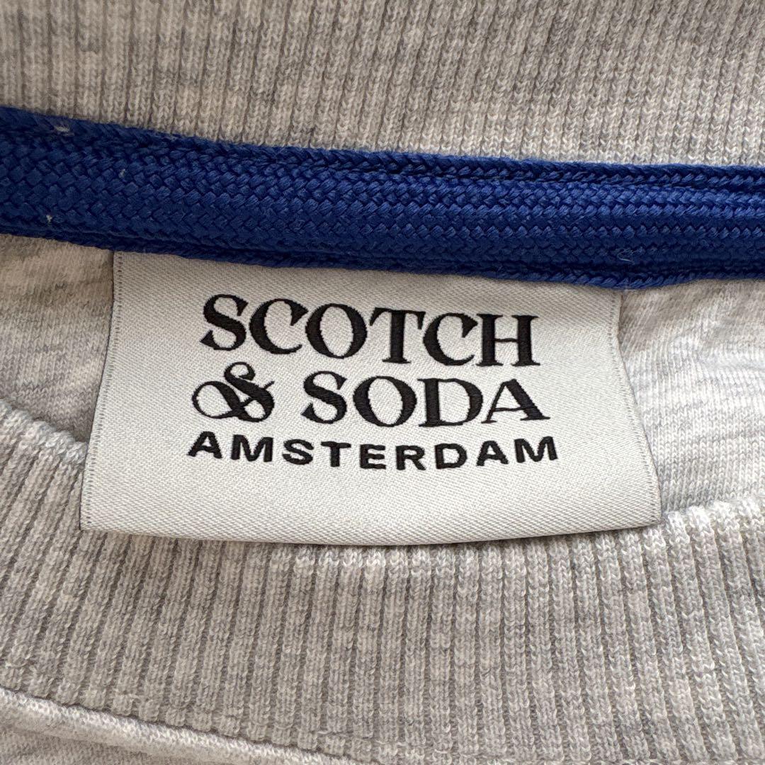 SCOTCH & SODA 刺繍クルーネックスウェット