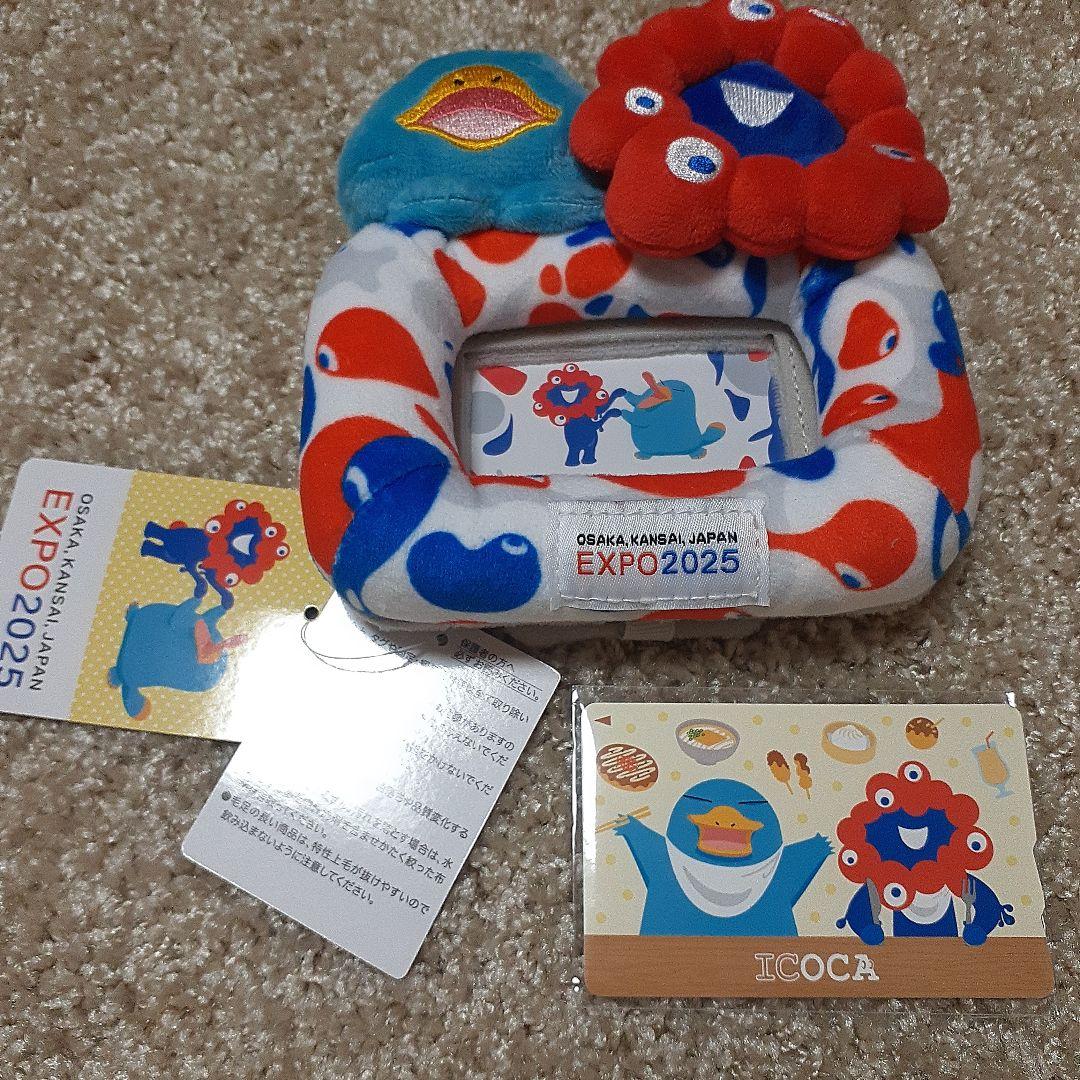 ICOCAカード付き カードスタンドマスコット イコちゃん ミャクミャク
