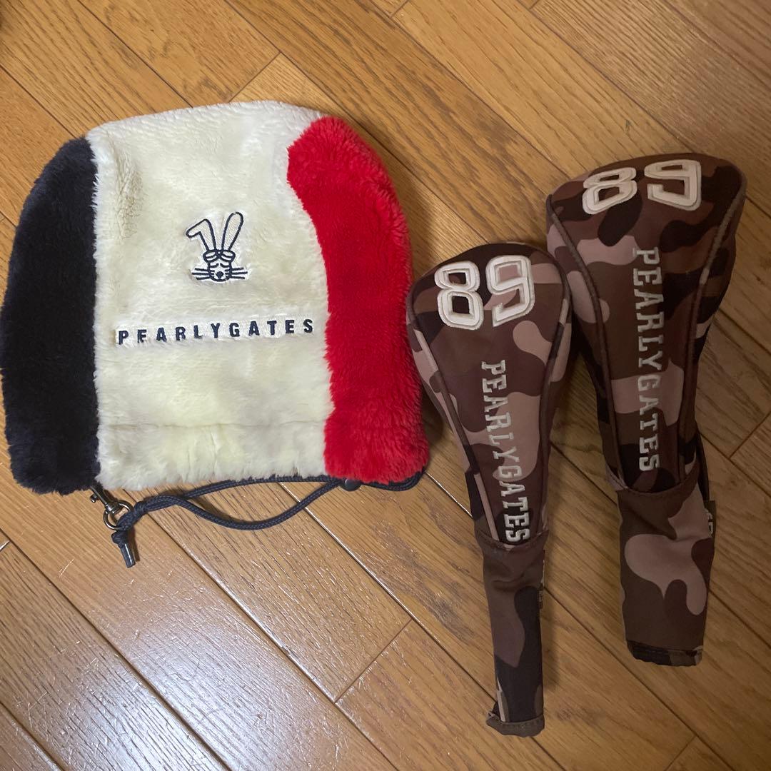 PEARLY GATES アイアン用、ドライバーとフェアウェイウッドヘッドカバー