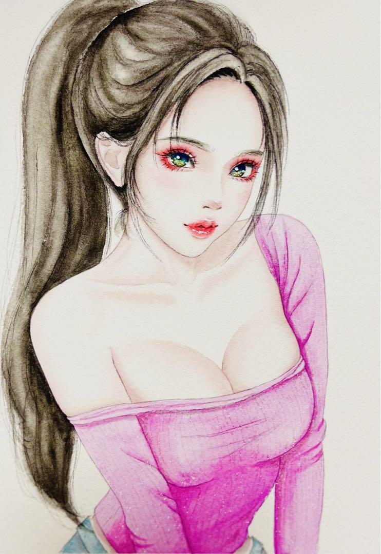 Miria様専用ページ シーグラスアート 手描きイラスト 原画