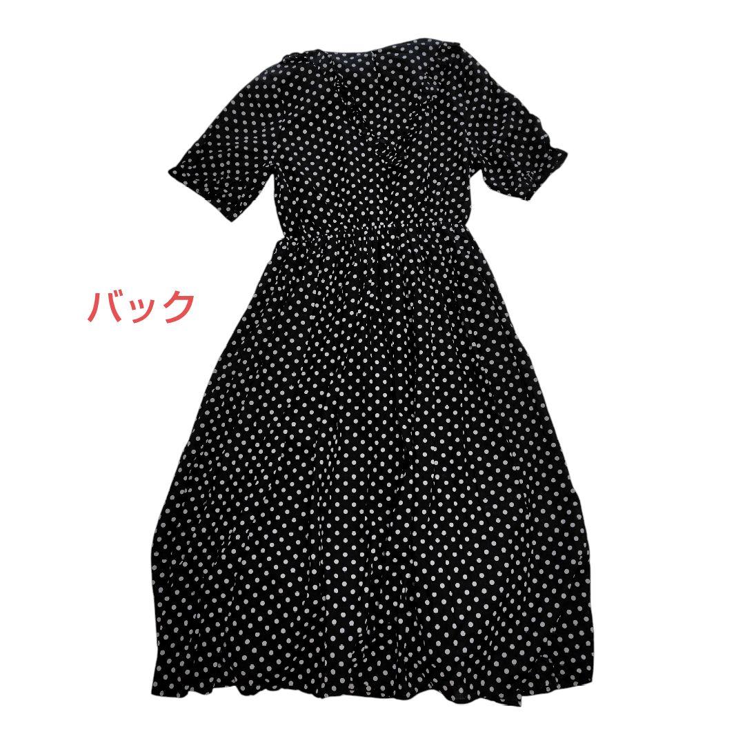 水玉模様 半袖ワンピース - メルカリ