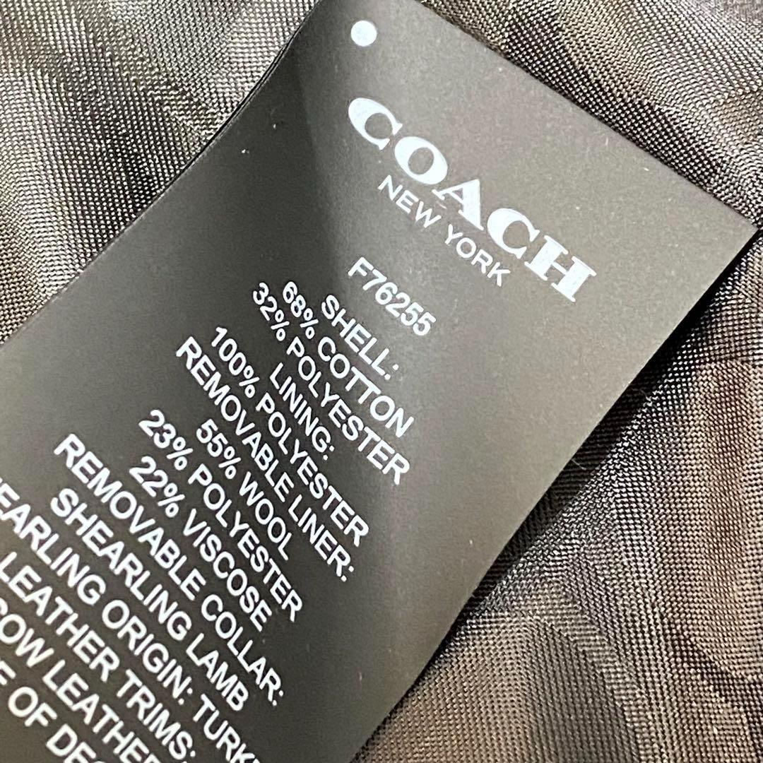 新品　コーチ　coach トレンチコート　定価176000円　取り外し可ボア付き