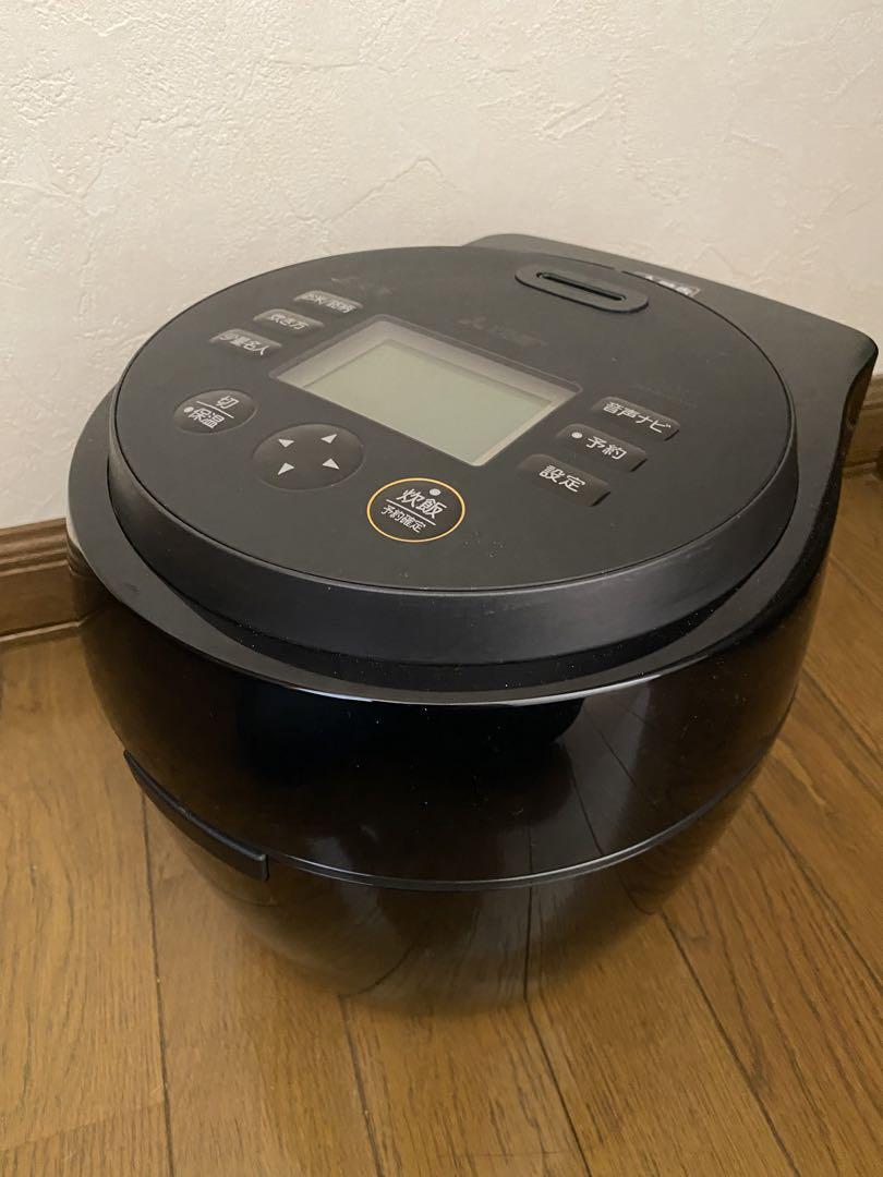 三菱 IH 炊飯器 5.5合 本炭釜 紬(つむぎ)かまど炊き NJ-BWD10