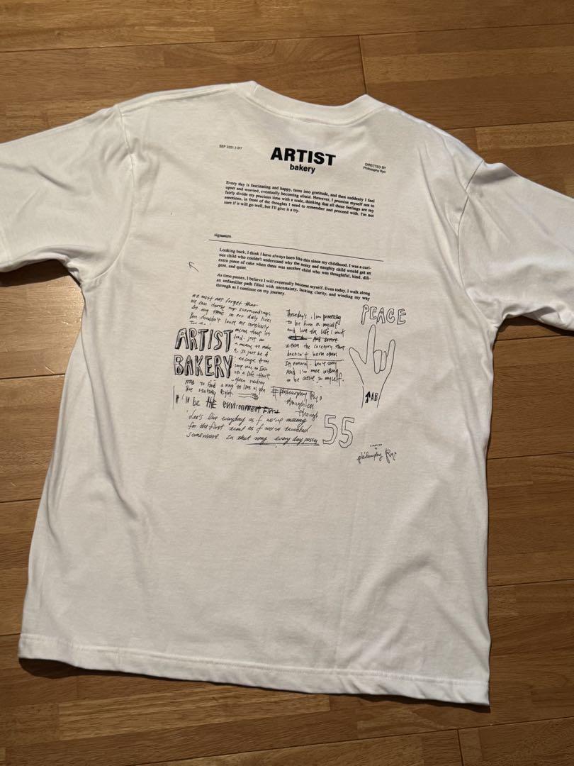 【韓国】《ARTIST bakery》Tシャツ ホワイト