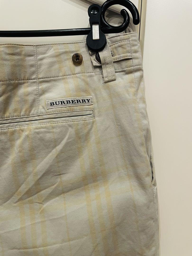 Burberry バーバリー チェック ショートパンツ ロゴ 関税込 BURBERRY バーバリー ハーフパンツ チェック柄 ショートパンツ