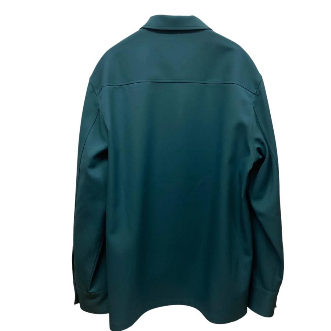 直営店☆JIL SANDER☆ お洒落♪ハイネック シャツ ジャケット JILSANDER ツイルジップアップオーバーシャツ (Jil Sander