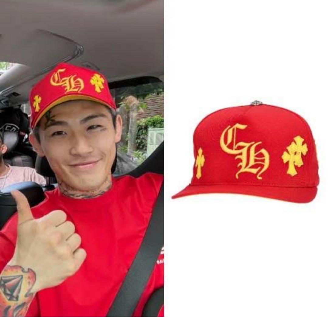 クロスパッチキャップRinkan鑑定済インボイス付きCHROME HEARTS