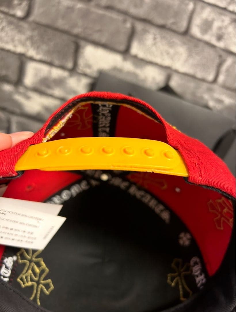 平本蓮着正規品クロムハーツ クロスパッチキャップRinkan鑑定済インボイス付きCHROME HEARTS MEDICALDB_JP