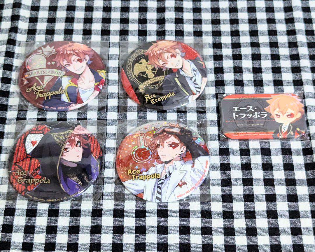 ツイステ　エース　式典服　54点セット　缶バッジ　ナムコ ツイステ エース・トラッポラ namco ナムコ 缶バッジ - メルカリ