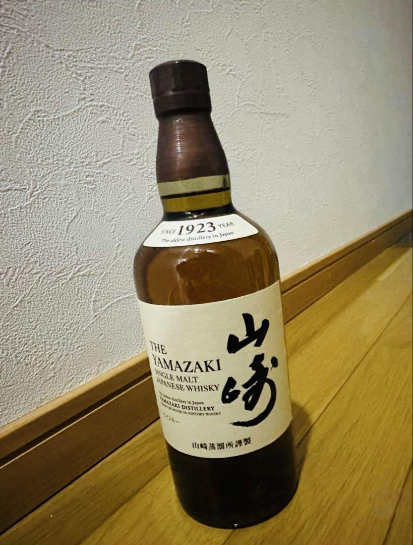 山崎 シングルモルトウイスキー 700ml 1本