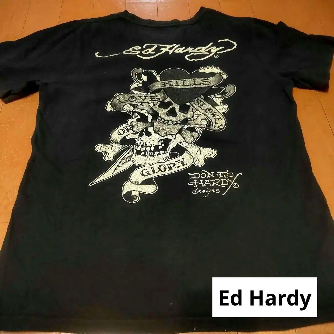 Ed Hardy エドハーディー ed hardy Tシャツ スカルtシャツ