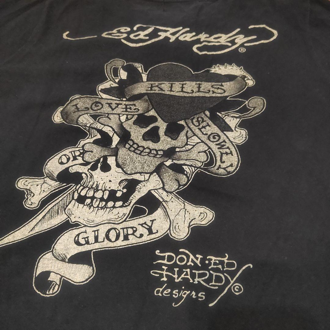 Ed Hardy エドハーディー ed hardy Tシャツ スカルtシャツ