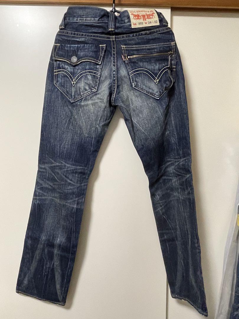 Levi's ５０２　新品　ダメージデニム　サイズ２８