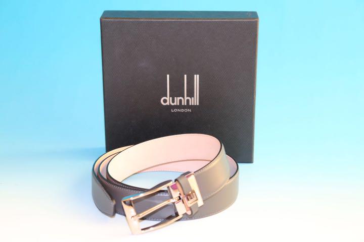 ダンヒル DUNHILL ベルト メンズ／紳士 ダークグレー　新品