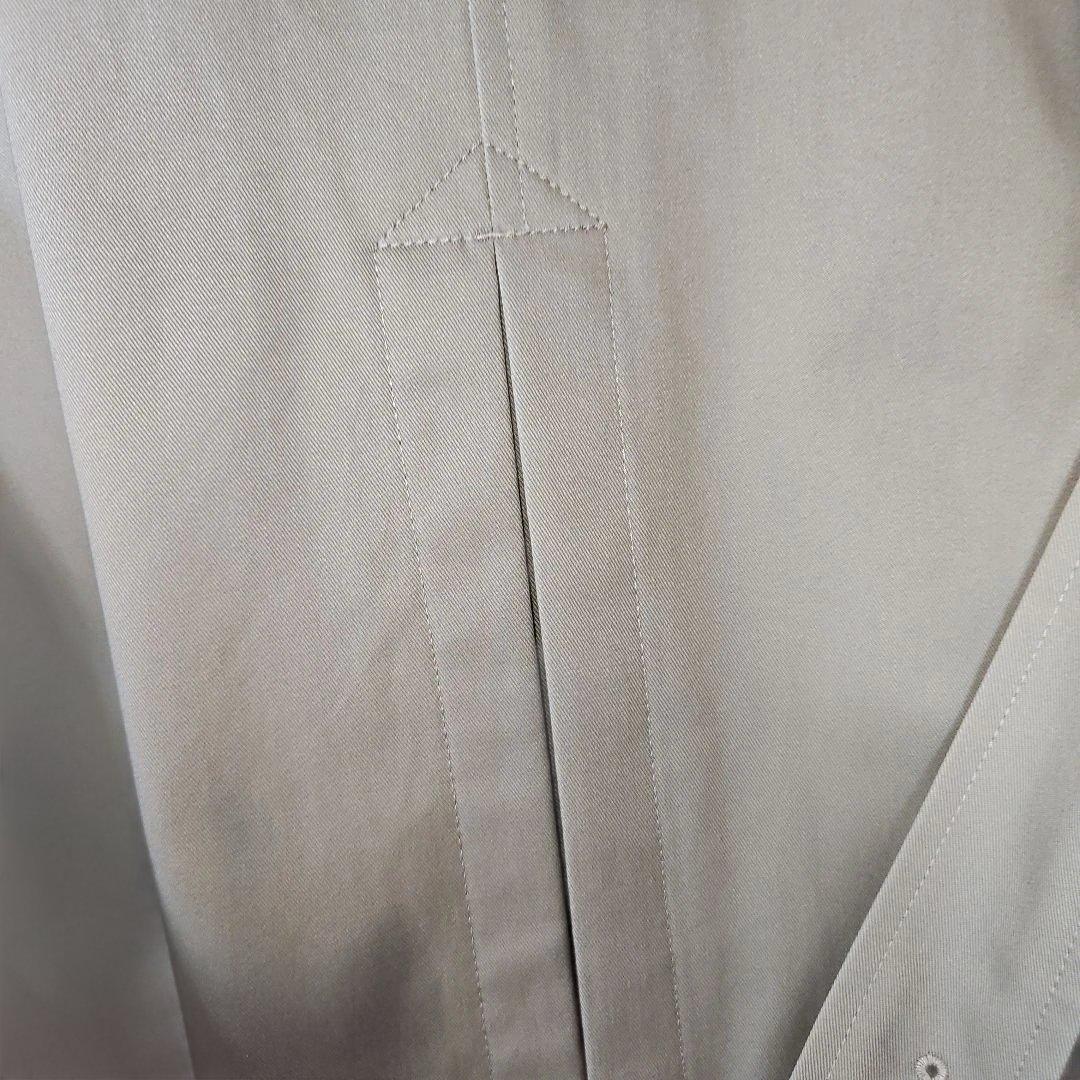 ユニクロC ベージュ ダブルブレスト トレンチコート