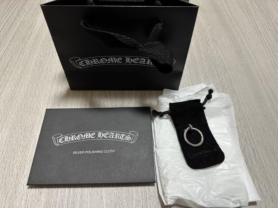 CHROME HEARTS ネイル クロス ボール リング