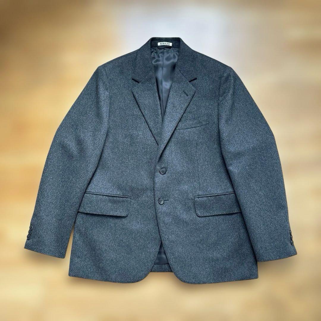 【オーラリー25AW】カシミヤジャケット/新品未使用 【オーラリー25AW】カシミヤジャケット/新品未使用