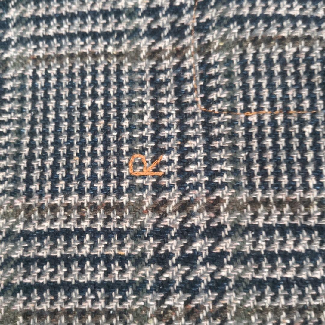 45rインディゴチェックベスト 45rインディゴチェックベスト