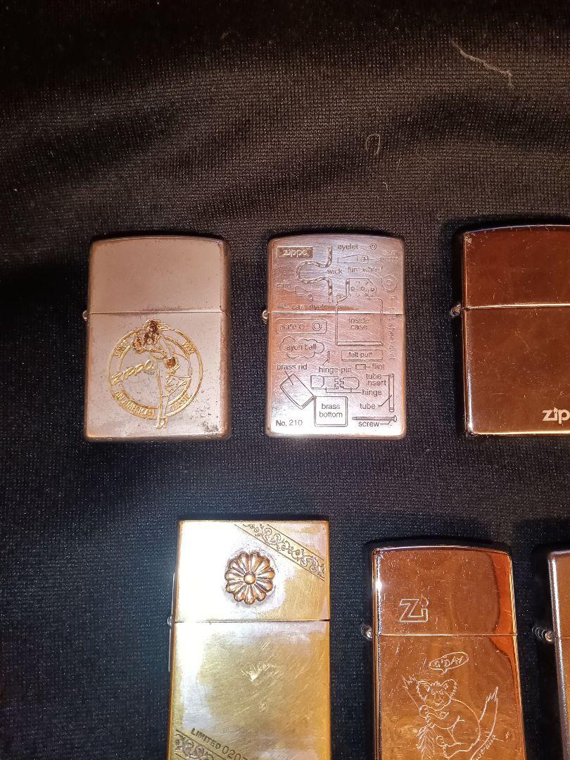 送料無料の通販 ZIPPOまとめ売り8個、一つジャンクZIPPO 小物