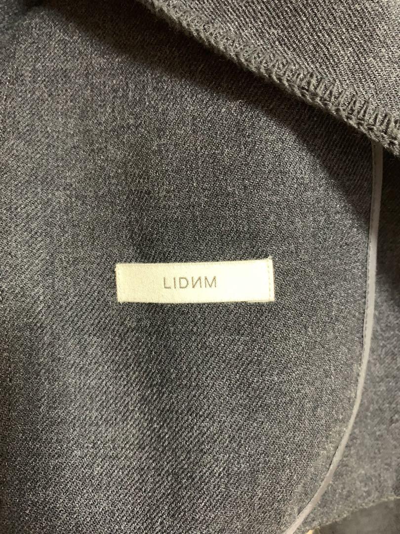 LIDNM WOOL MILLED REVER BLOUSON サイズM