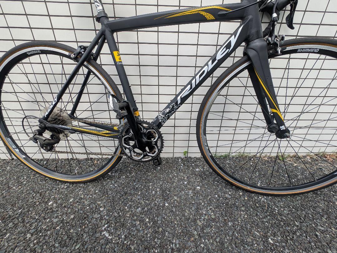 【ギフ_包装】 RIDLEY メルカリ - コンポーネントshimano105 ブラック AL FENIX 自転車本体