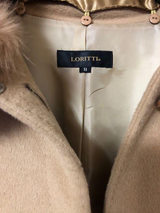 安い特価 LORITTI ロリッティ アンゴラ ロングコート キャメル 9号 M 6S0Av-m59611894103 爆買い大人気