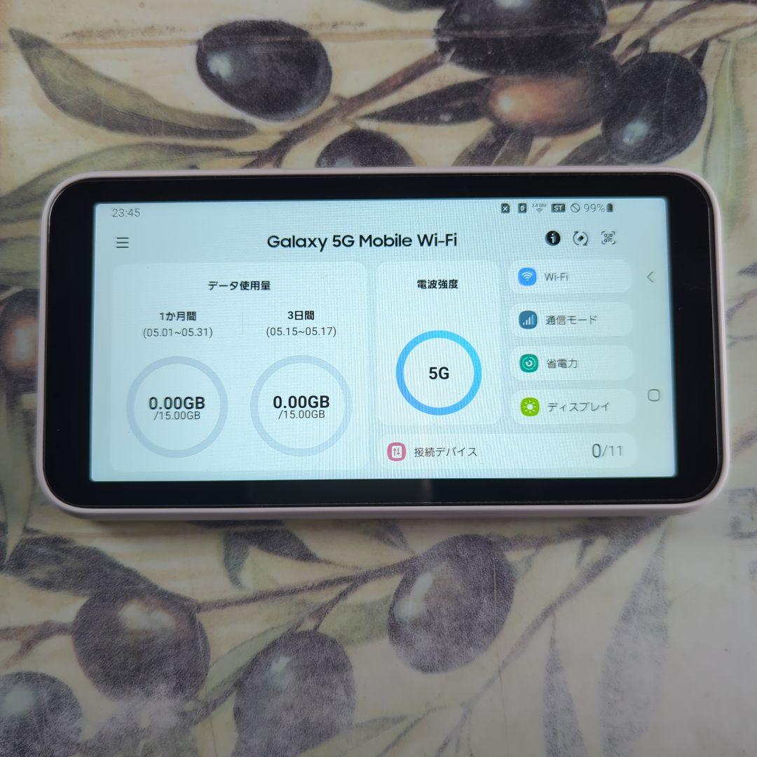 Galaxy 5G Mobile Wi-Fi SIMフリー