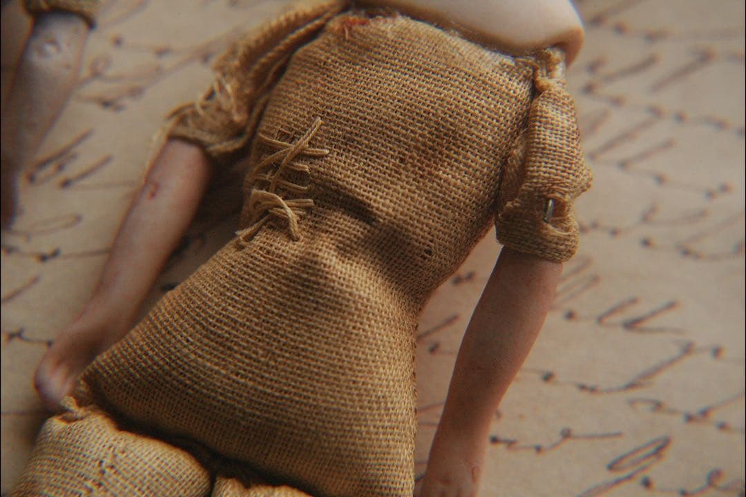 アンティーク チャイナヘッドドール パリアンドール ビスクドール ドールハウス