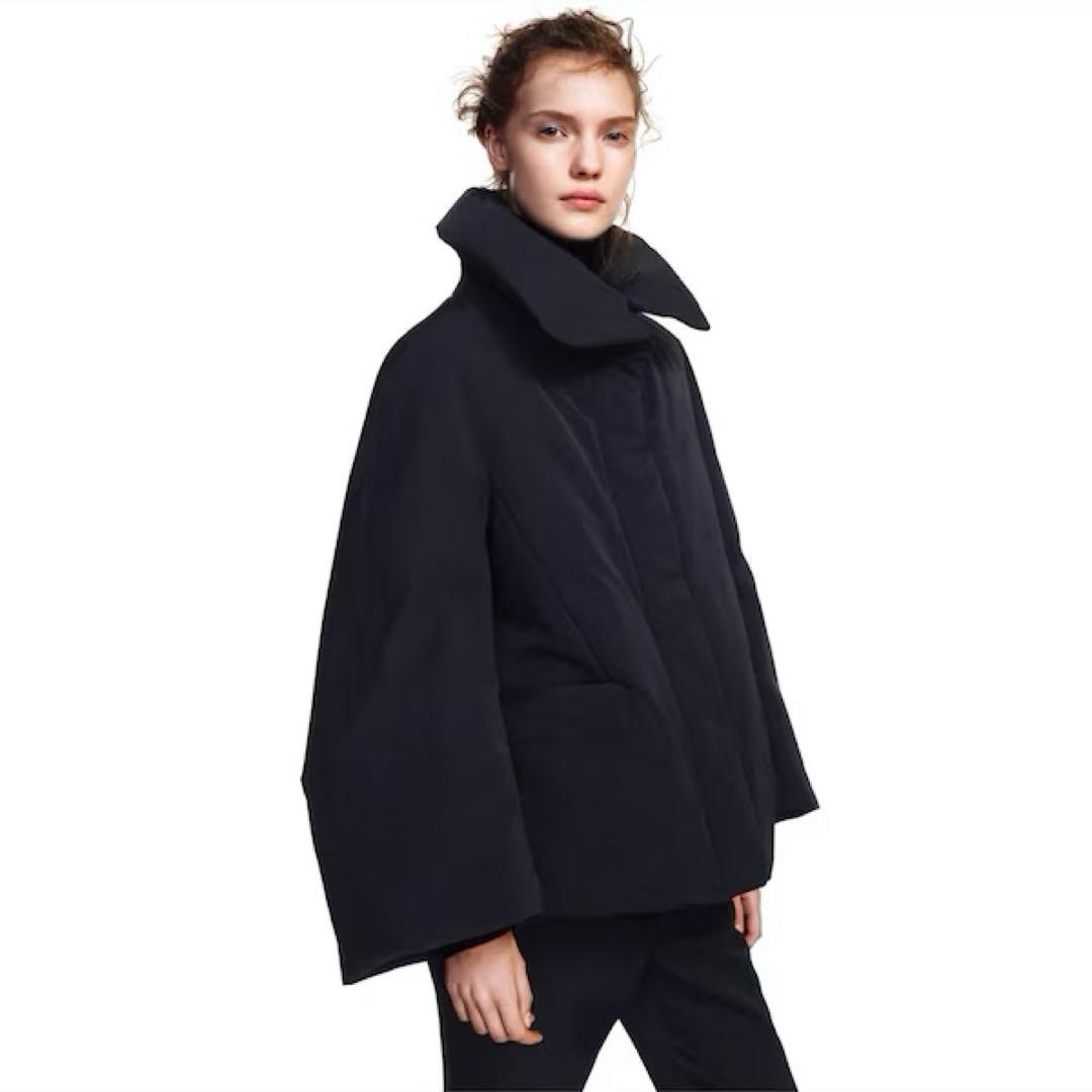 ユニクロ ジルサンダー ハイブリッドダウン ネイビー SサイズS UNIQLO