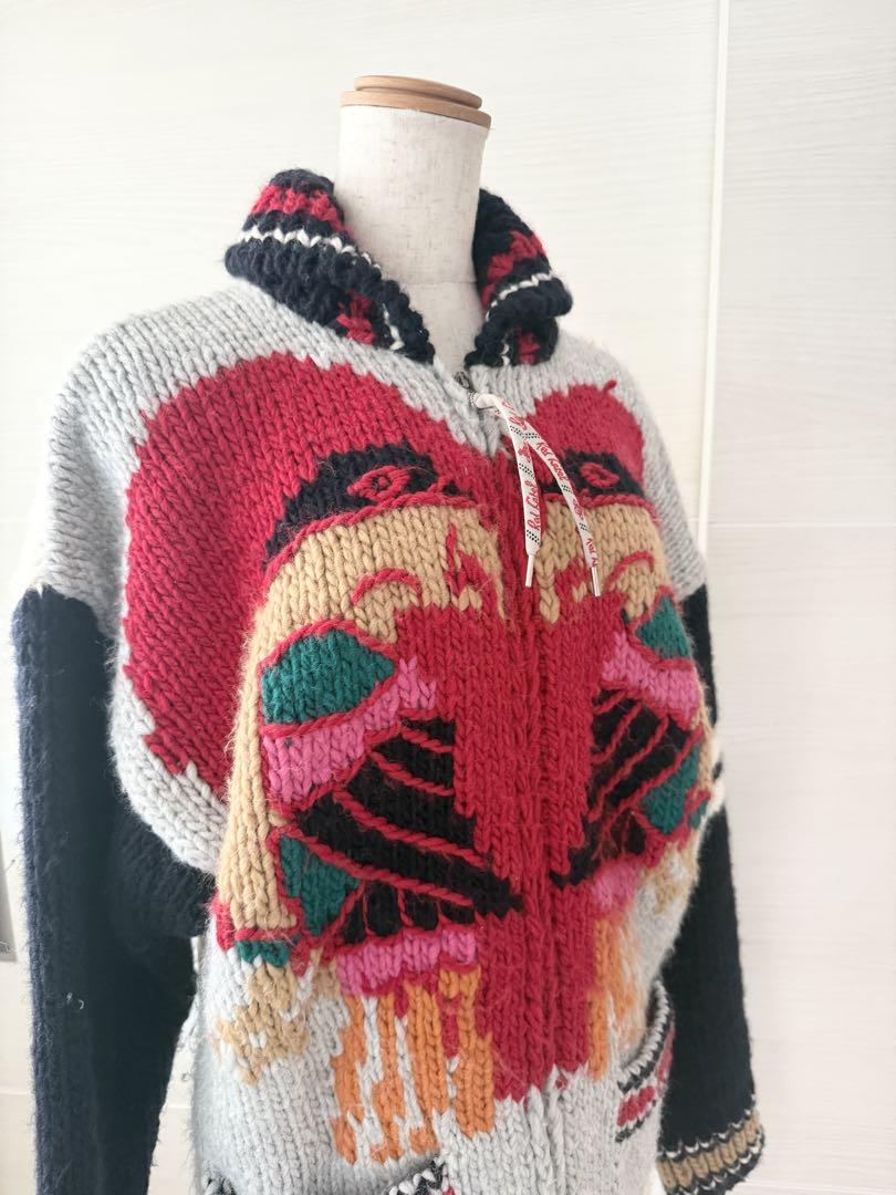 【美品・2024AW】Vivienne Westwood カウチンニットブルゾン
