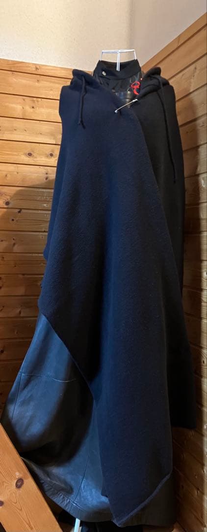 Lieve Van Gorp 《90s》ショール・ストール　✨超希少美品✨黒