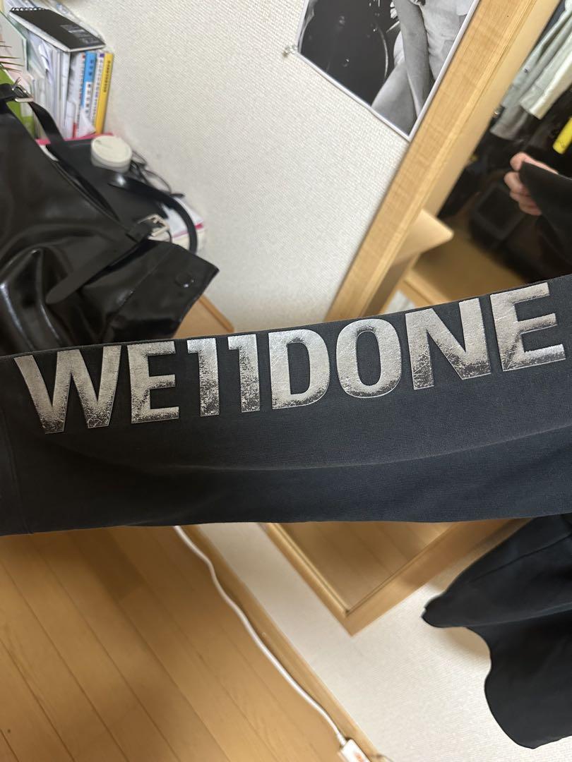 WE11DONE ブラック Tシャツ
