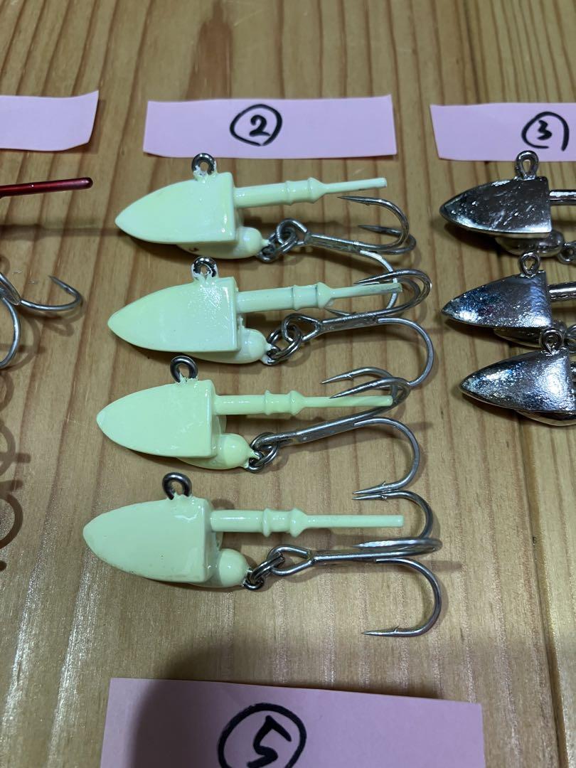 太刀魚　ワインド　ルアー　ヘッドセット　ZZHead
