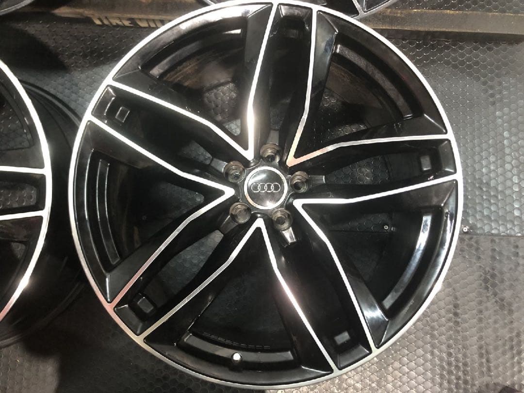 Audi アウディ 21インチ 5スポークホイール 4本セット BRIGHTFACE_UK