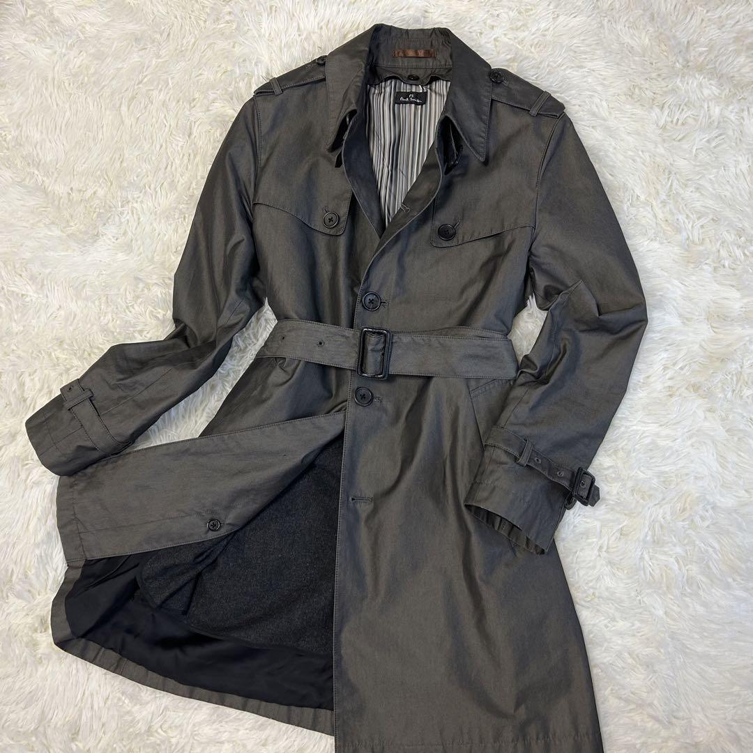 ✨カシミヤ混ライナー付✨Paul Smith ポールスミス　トレンチコート