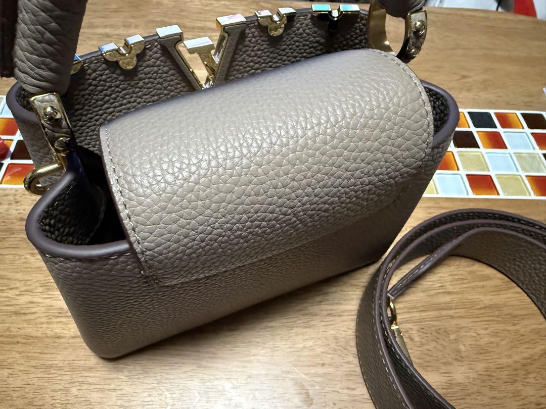 ハンドメイド レザー ハンドバッグ ショルダーストラップ付き