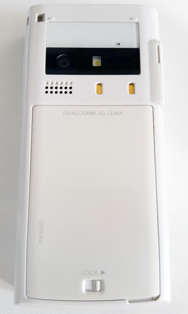 送料無料 au 携 帯ガラケー 本体 防水 K006クリアホワイト