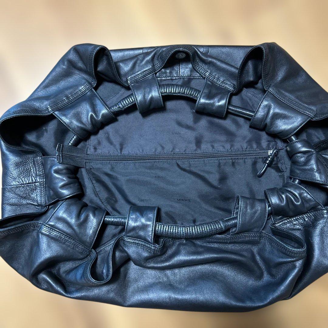 【LOEWE】ロエベ ナッパアイレ シープスキン バッグ ブラック