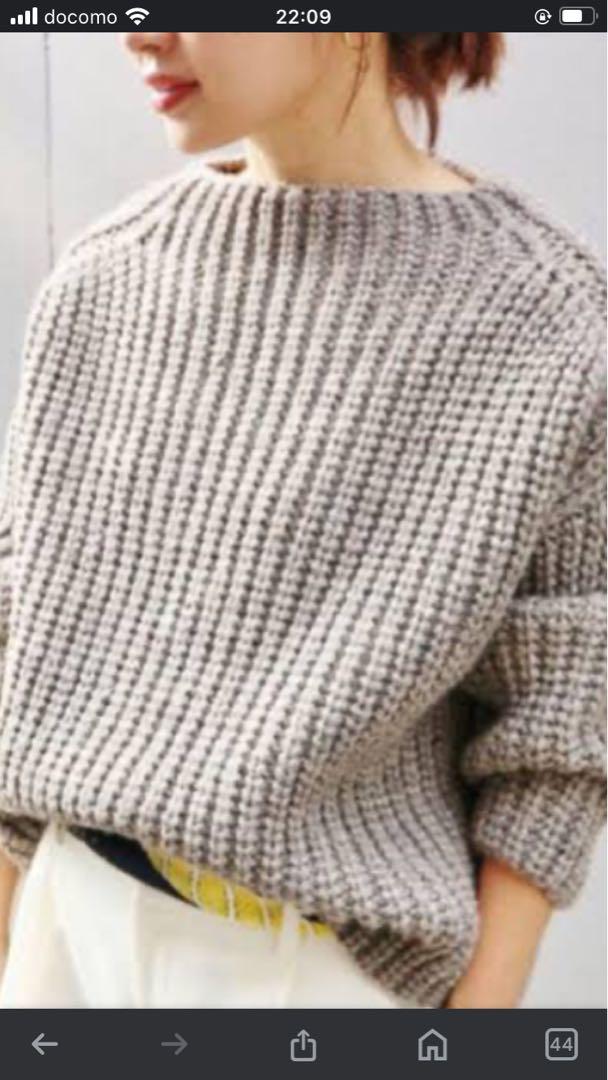 イエナ IENA chere British wool ニット新品未使用品