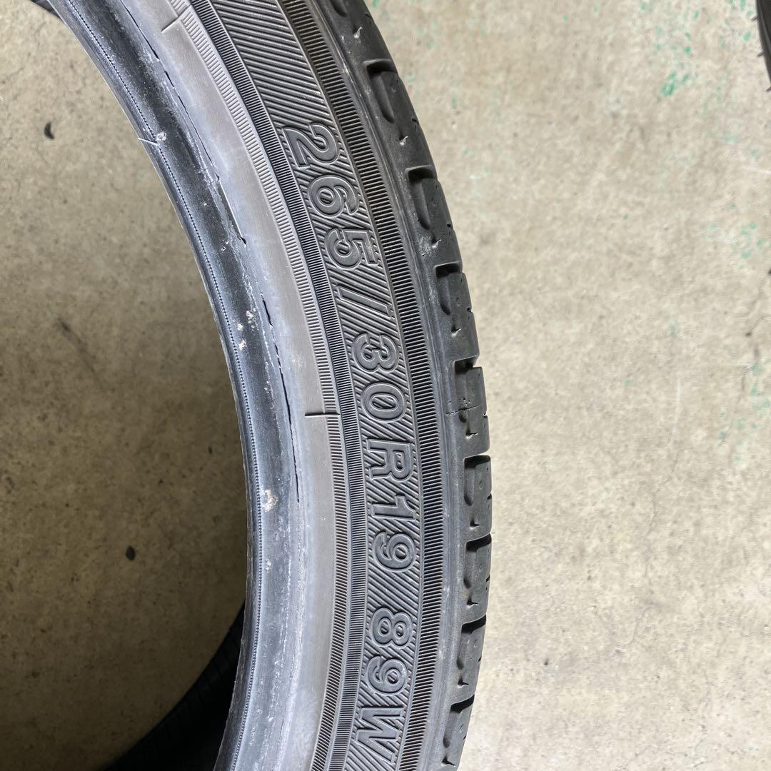 YOKOHAMA 265/30R19 ECOS ２本早い者勝ち