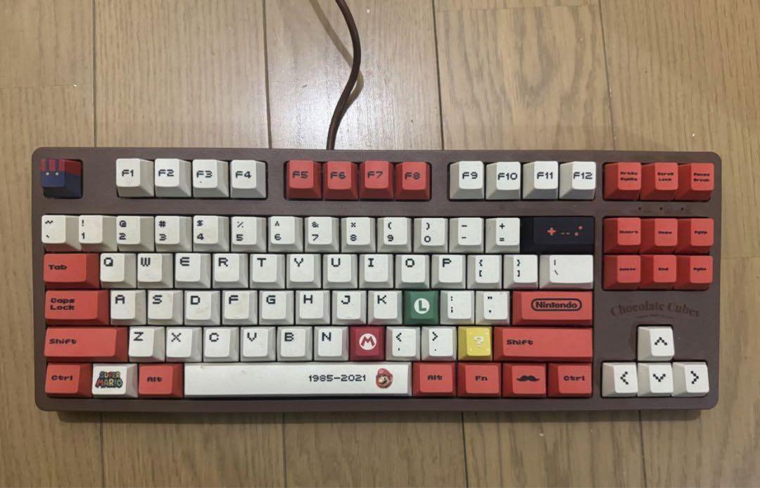 AJAZZ ゲーミングキーボード スーパーマリオブラザーズ マリオ 海外限定
