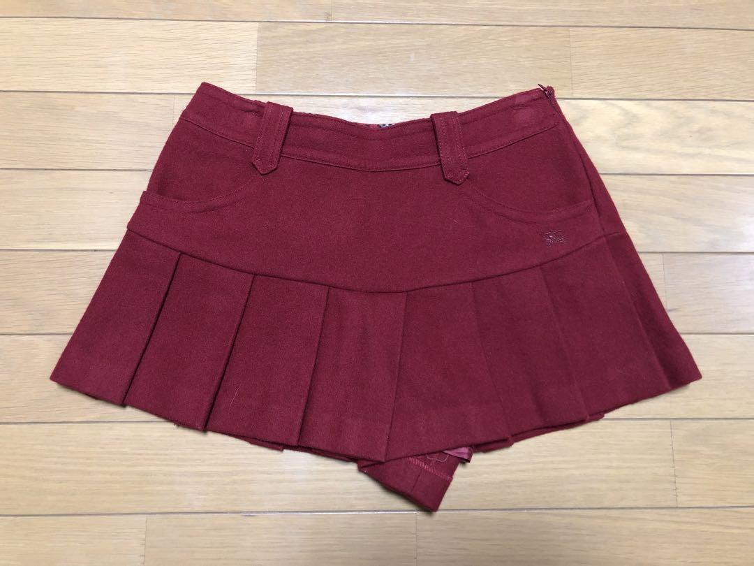 ☆バーバリー ブルーレーベル☆キュロット♪2枚セット★