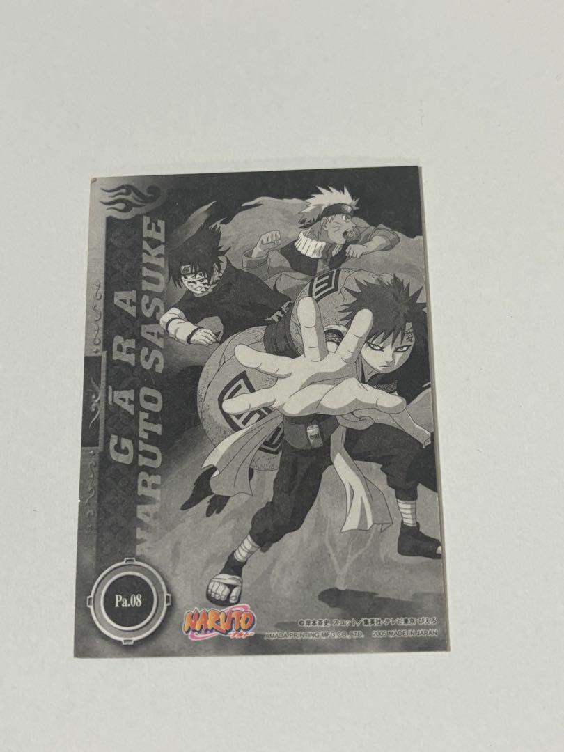 NARUTO ナルト グッズ カード トレカ ナルト うちはサスケ 我愛羅 キラ