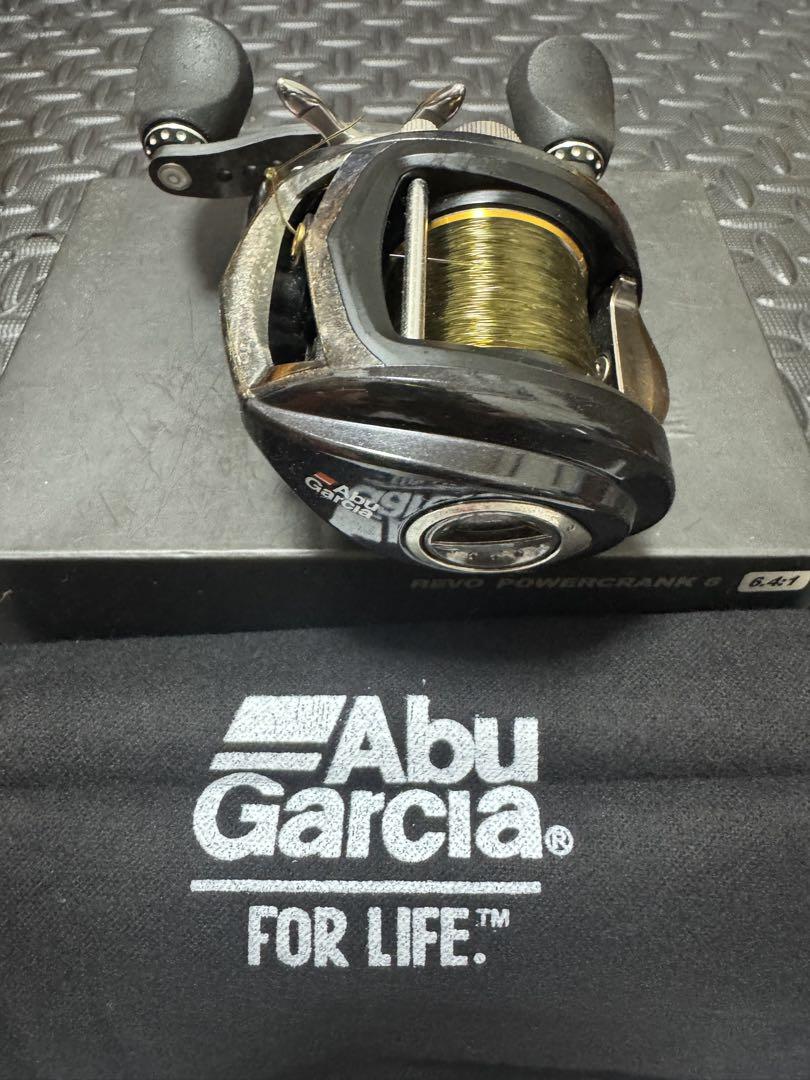 定率割引 西日本 Abu 右巻き ベイトリール 6 Crank Power Garcia リール