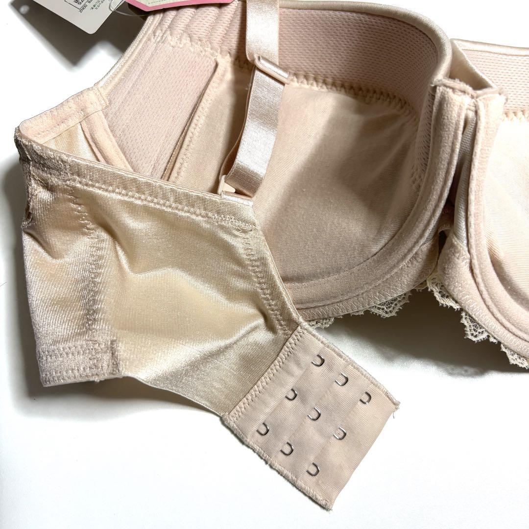 E80トリンプ 天使のブラ スリムライン スムースタイプブラ Beige