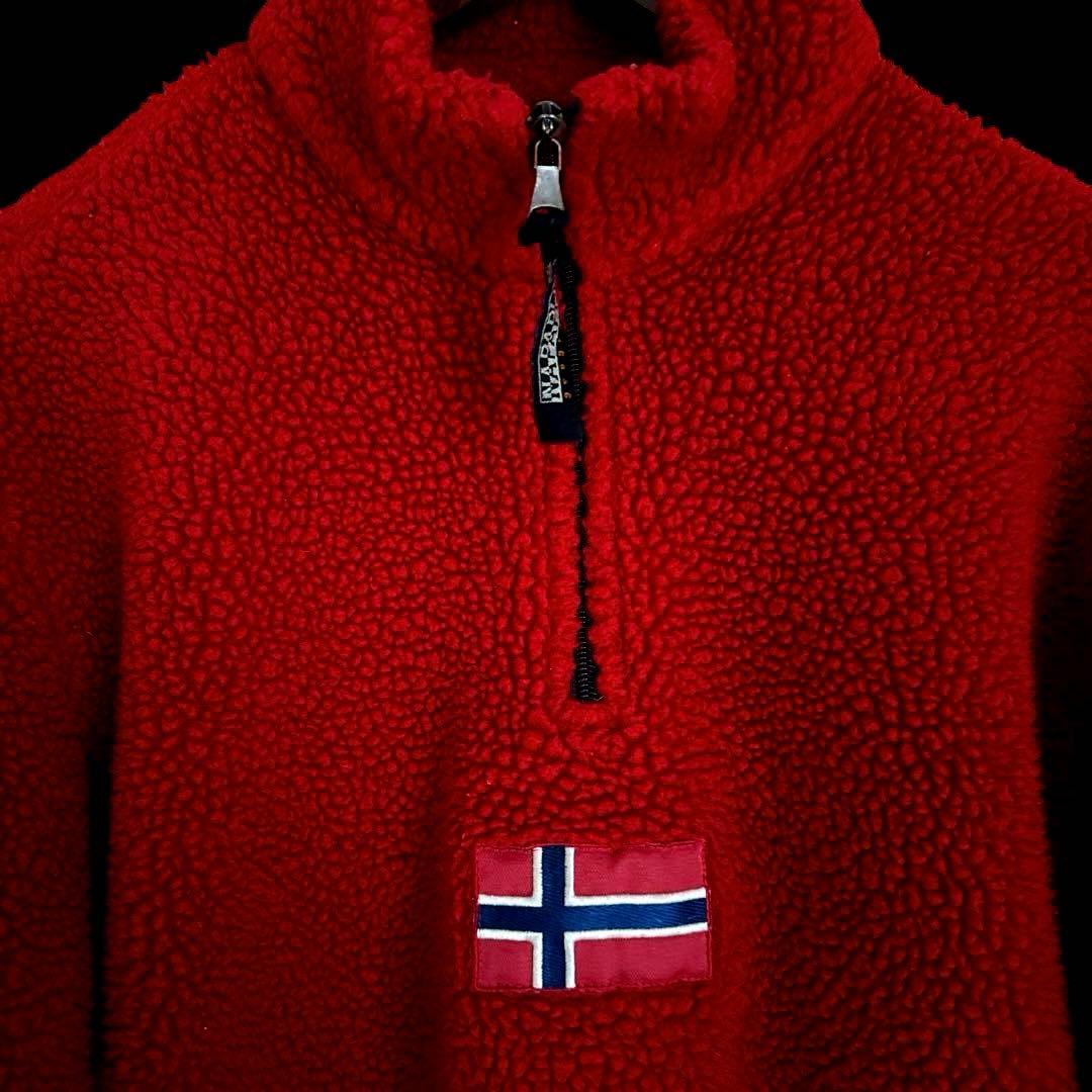 ☆NAPAPIJRI ナパピリ☆ハーフジップ☆フリースジャケット